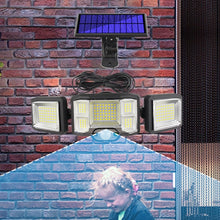 Load image into Gallery viewer, Remote Control Solar Wall Light LED Triple Rotation Sensor Flood Light, 192LED Integrated, 192COB Integrated, 192LED Split, 192COB Split