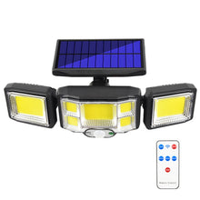 Load image into Gallery viewer, Remote Control Solar Wall Light LED Triple Rotation Sensor Flood Light, 192LED Integrated, 192COB Integrated, 192LED Split, 192COB Split