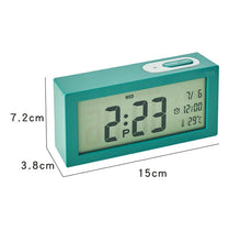 Load image into Gallery viewer, 8890H Multifunctional Photosensitive Bedside Small Alarm Clock LCD Screen Digital Clock