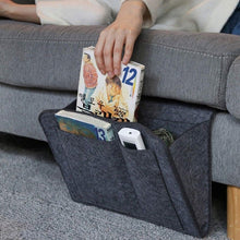 Load image into Gallery viewer, B05006 Felt Storage Bag Bedside Hanging Bag Sofa Bed Side Debris Storage Bag