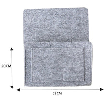 Load image into Gallery viewer, B05006 Felt Storage Bag Bedside Hanging Bag Sofa Bed Side Debris Storage Bag