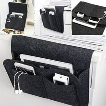 Load image into Gallery viewer, B05006 Felt Storage Bag Bedside Hanging Bag Sofa Bed Side Debris Storage Bag