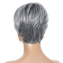 Load image into Gallery viewer, Ladies Short Straight Hair Wig High Temperature Silk Chemical Fiber Headgear, Wig-332, Wig-335