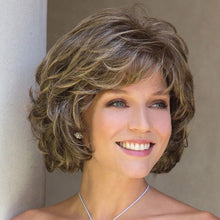 Load image into Gallery viewer, Ladies Short Curly Hair High Temperature Silk Chemical Fiber Wig Headgear, Wig-449, Wig-450