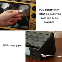 Load image into Gallery viewer, Retro TV Mobile Phone Screen Video Amplifier Mobile Phone Holder