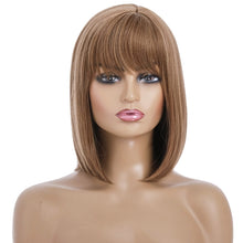 Load image into Gallery viewer, Ladies High Temperature Silk Short Wig Chemical Fiber Headgear, Wig-435A, Wig-435B