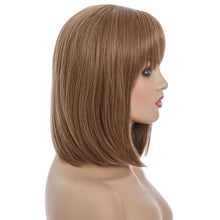 Load image into Gallery viewer, Ladies High Temperature Silk Short Wig Chemical Fiber Headgear, Wig-435A, Wig-435B