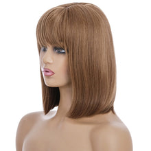Load image into Gallery viewer, Ladies High Temperature Silk Short Wig Chemical Fiber Headgear, Wig-435A, Wig-435B