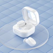 Load image into Gallery viewer, With Charging Bin Stereo Wireless Bluetooth Earphones, Style:, BY18 Digital Display White