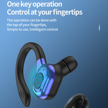 Load image into Gallery viewer, F8 Hanging Ear Stereo Wireless Bluetooth Earphones With Charging Bin, With Charging Bin(Black Single Ear), With Charging Bin(Blue Single Ear), With Charging Bin(Red Single Ear), With Charging Bin(Green Single Ear)