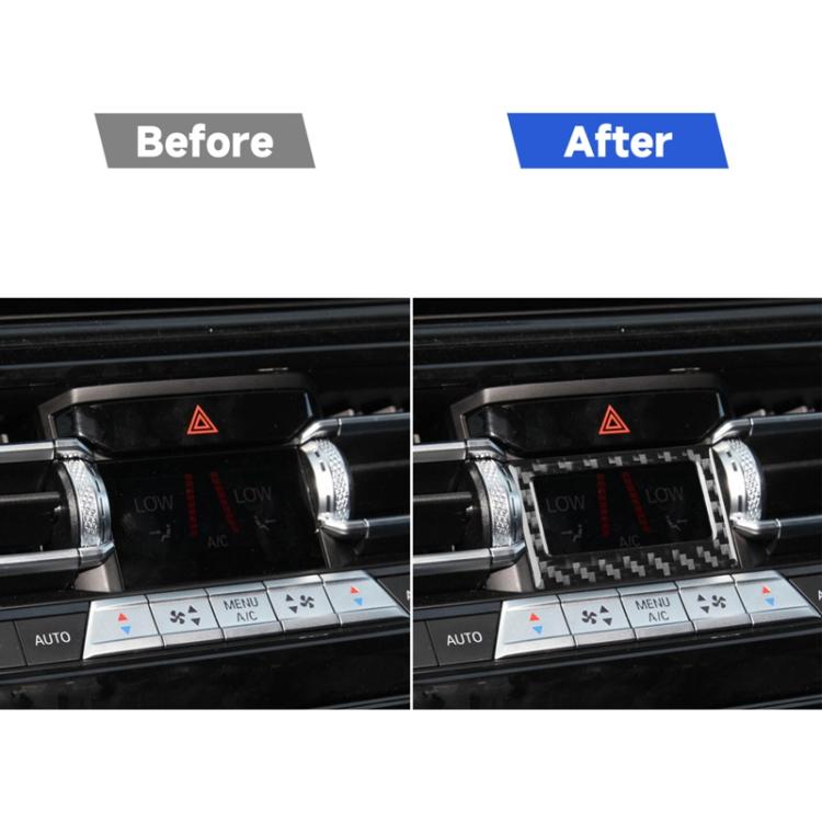 For 2019-2024 BMW 8 Series G14 Universal Air Conditioning Temperature Display Frame Sticker