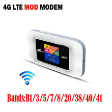 Load image into Gallery viewer, D921 4G Portable Plug-In Card Router Support Malay MOD Modem Portable WIFI Wireless Hotspot, D921 Europe Asia Africa Edition