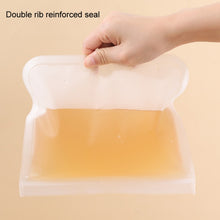 Load image into Gallery viewer, 10pcs EVA Refrigerator Reusable Food Airtight Peservation Bag, Size:, Small, Medium, Large, Extra Large