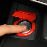 Car One-button Start Decorative Ring Knob Decorative Cover Universal, Universal(Color Random Delivery)