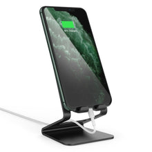 Load image into Gallery viewer, AhaStyle ST02 Mobile Phone Aluminum Alloy Fixed Bracket Storage Charging Base, ST02 (Black), ST02 (Rose Gold), ST02 (Silver)
