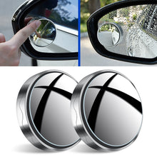 Load image into Gallery viewer, 1pair Reversing Mirror Small Round Mirror HD Large View Suction Cup Blind Spot Mirror, Size: 5.5x1.7cm(Black), Size: 5.5x1.7cm(White), Size: 5.5x1.7cm(Silver)
