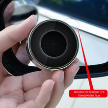 Load image into Gallery viewer, 1pair Reversing Mirror Small Round Mirror HD Large View Suction Cup Blind Spot Mirror, Size: 5.5x1.7cm(Black), Size: 5.5x1.7cm(White), Size: 5.5x1.7cm(Silver)