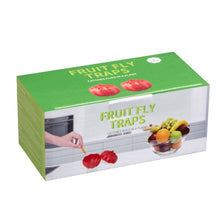 Load image into Gallery viewer, SK116 2pcs Small Pumpkin Fruit Fly Traps Fruit Flying Worm Catcher, (Red)