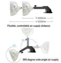 Load image into Gallery viewer, Car Suction Cup Fan Desktop Dormitory Office Kitchen Fan, Retractable (White), Retractable (Pink), Retractable(Black)