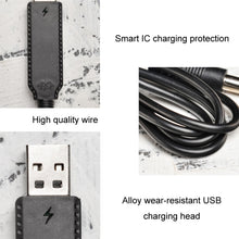 Load image into Gallery viewer, 10pcs 3.7V IC Circuit Protection Lithium Battery USB Straight Head Charging Cable, 2.0mm, 2.5mm, 3.5mm, 5.5mm