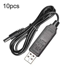 Load image into Gallery viewer, 10pcs 3.7V IC Circuit Protection Lithium Battery USB Straight Head Charging Cable, 2.0mm, 2.5mm, 3.5mm, 5.5mm