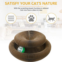 Load image into Gallery viewer, LM1012 Organ Cat Scratching Board Cat Toys With Bell, Organ Shape