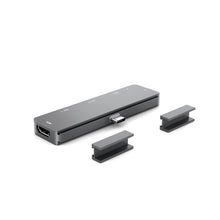 Load image into Gallery viewer, For IPad Pro 7-In-1 HDMI 4K + 3.5mm Audio + SD/TF+ 1 USB 3.0 + USB-C/Type-C + PD USB-C Docking Station, For IPad Pro 7-In-1