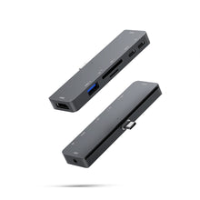 Load image into Gallery viewer, For IPad Pro 7-In-1 HDMI 4K + 3.5mm Audio + SD/TF+ 1 USB 3.0 + USB-C/Type-C + PD USB-C Docking Station, For IPad Pro 7-In-1