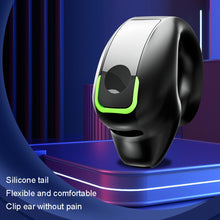 Load image into Gallery viewer, GD28 IPX4 Waterproof Single-ear Lightweight Clip Ear Bluetooth Earphone, GD28 Single Black, GD28 Single White