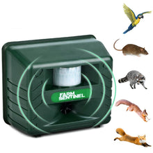 Load image into Gallery viewer, SK131 Garden Outdoor Ultrasonic Rat Repeller Snake Repelle Farm Animal Driving Device