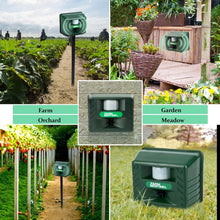 Load image into Gallery viewer, SK131 Garden Outdoor Ultrasonic Rat Repeller Snake Repelle Farm Animal Driving Device