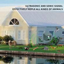 Load image into Gallery viewer, SK131 Garden Outdoor Ultrasonic Rat Repeller Snake Repelle Farm Animal Driving Device