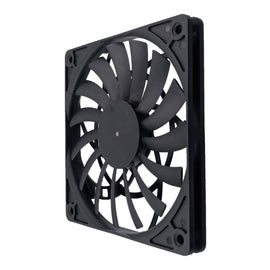 FANNE RIce Soul F12012 Desktop Chassis Ultra-thin 4pin Cooling Fan Intelligent PWM Speed Regulation, F12012