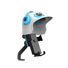 Load image into Gallery viewer, Small Helmet Sunscreen Phone Stand Bracket Motorcycle Mobile Phone Holder,Spec:, Handlebar White, Rearview Mirror Blue, Rearview Mirror White, Blue Helmet, White Helmet, Handlebar Black, Handlebar Yellow, Rearview Mirror Black, Rearview Mirror Yellow