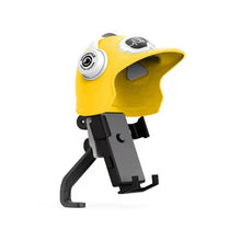 Load image into Gallery viewer, Small Helmet Sunscreen Phone Stand Bracket Motorcycle Mobile Phone Holder,Spec:, Handlebar White, Rearview Mirror Blue, Rearview Mirror White, Blue Helmet, White Helmet, Handlebar Black, Handlebar Yellow, Rearview Mirror Black, Rearview Mirror Yellow