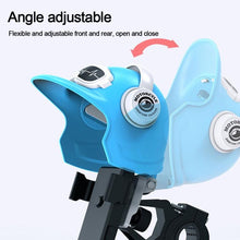 Load image into Gallery viewer, Small Helmet Sunscreen Phone Stand Bracket Motorcycle Mobile Phone Holder,Spec:, Handlebar White, Rearview Mirror Blue, Rearview Mirror White, Blue Helmet, White Helmet, Handlebar Black, Handlebar Yellow, Rearview Mirror Black, Rearview Mirror Yellow