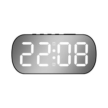 Load image into Gallery viewer, 6637 LED Digital Display Temperature Electronic Clock Desktop Mirror Alarm Clock