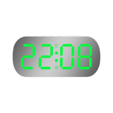 Load image into Gallery viewer, 6637 LED Digital Display Temperature Electronic Clock Desktop Mirror Alarm Clock