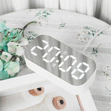 Load image into Gallery viewer, 6637 LED Digital Display Temperature Electronic Clock Desktop Mirror Alarm Clock