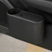 Load image into Gallery viewer, Car Seat Water Cup Holder Umbrella Storage Box Trash Can, Plastic, Black Leather, Brown Leather, Beige Leather