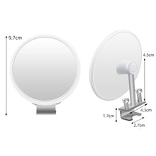 Load image into Gallery viewer, Car Rearview Auxiliary Mirror Blind Spot Viewing Mirror, Black, White, Silver