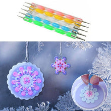 Load image into Gallery viewer, Dot Painting Mandala Pottery Decoration DIY Spiral Wand Tool Set, 36pcs/set, 35pcs/set