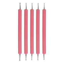 Load image into Gallery viewer, 5pcs/set Pottery Tool Indentation Pen Manicure Point Drill Pen
