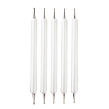 Load image into Gallery viewer, 5pcs/set Pottery Tool Indentation Pen Manicure Point Drill Pen