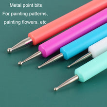 Load image into Gallery viewer, 5pcs/set Pottery Tool Indentation Pen Manicure Point Drill Pen