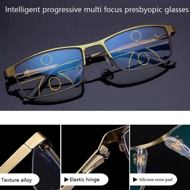 Progressive Multifocal Presbyopic Glasses Anti-blue Light Mobile Phone Glasses