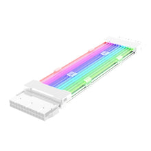 Load image into Gallery viewer, 5V ARGB Neon Color Line, 24pin Motherboard Power Supply Light Wire Black, Double 8pin Graphics Card Power Supply Wire Black, 3x8pin Graphics Card Power Supply Wire Black, 24pin Motherboard Power Supply Light Wire White                                  ...