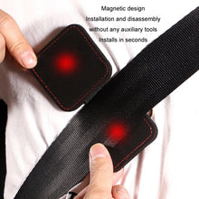 Load image into Gallery viewer, Car Seat Belt Limiter Elastic Adjuster Magnetic Fixation