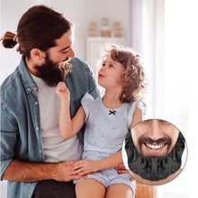 Load image into Gallery viewer, Men Beard Cover Oil and Stain Resistant Beard Pouch, Beard Cover