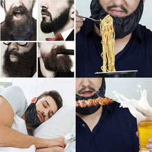 Load image into Gallery viewer, Men Beard Cover Oil and Stain Resistant Beard Pouch, Beard Cover